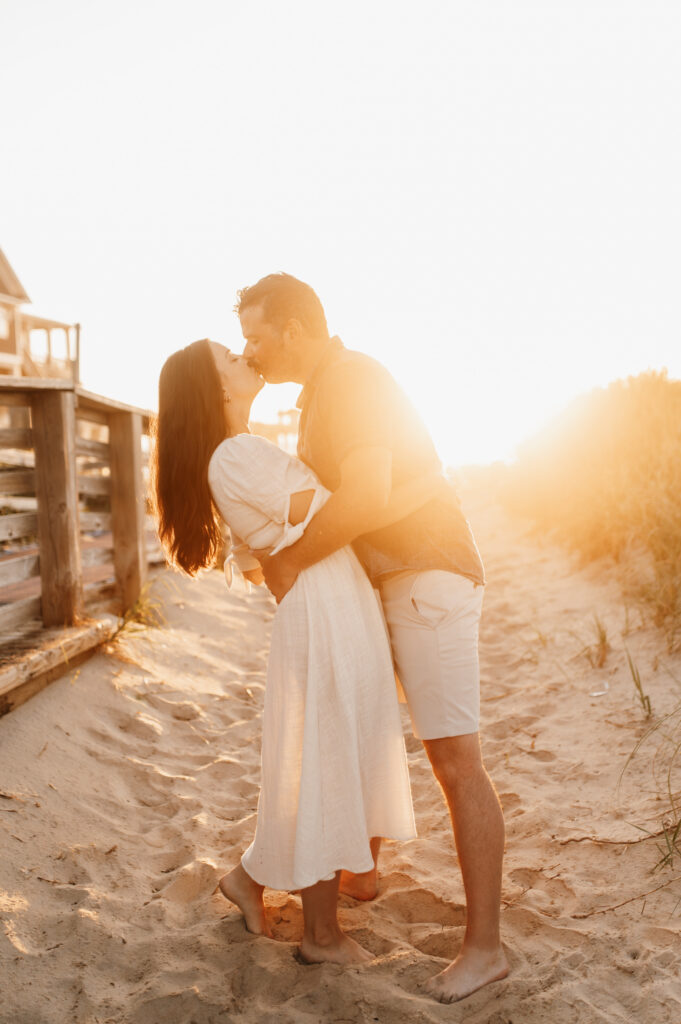 Beach family photo session