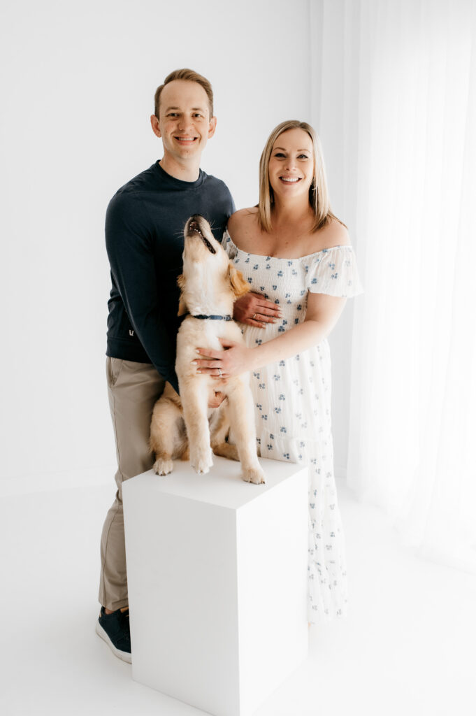 Studio maternity photographer WI