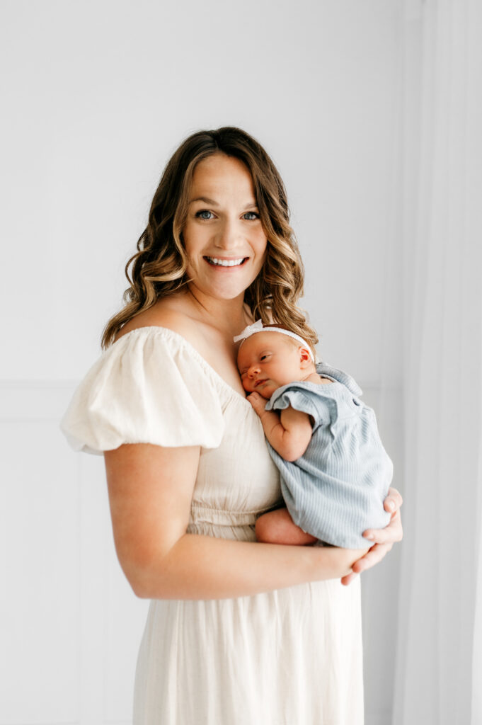 Studio newborn photography Somerset WI