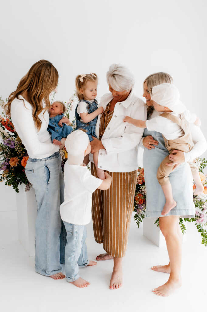 Studio family photographer Hudson WI