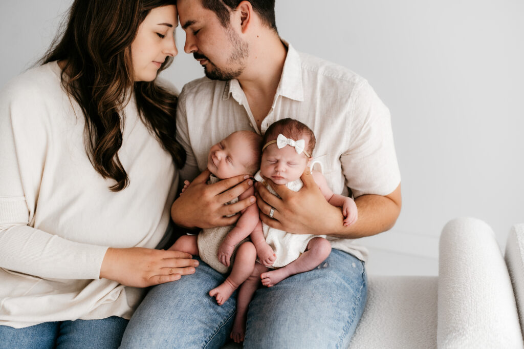 Twin newborn sessions