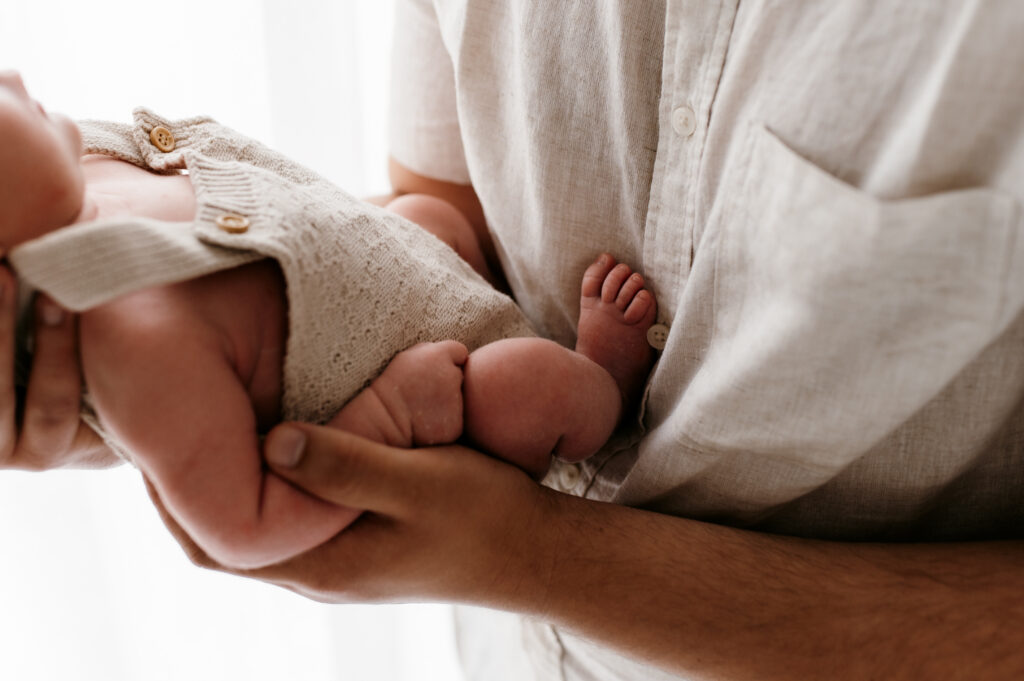 Neutrals newborn photos