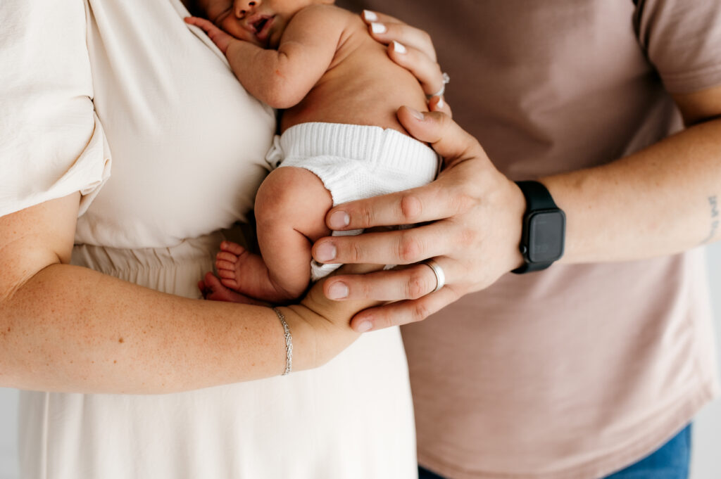 Studio newborn photography Somerset WI