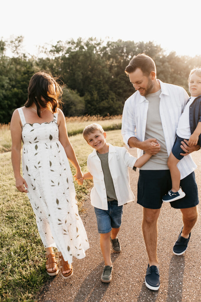 Outdoor family photography Somerset WI