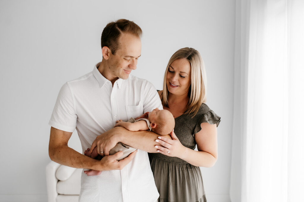 Studio newborn photography Somerset WI