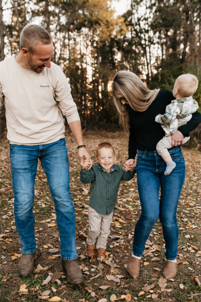 Fall family photographer Wisconsin