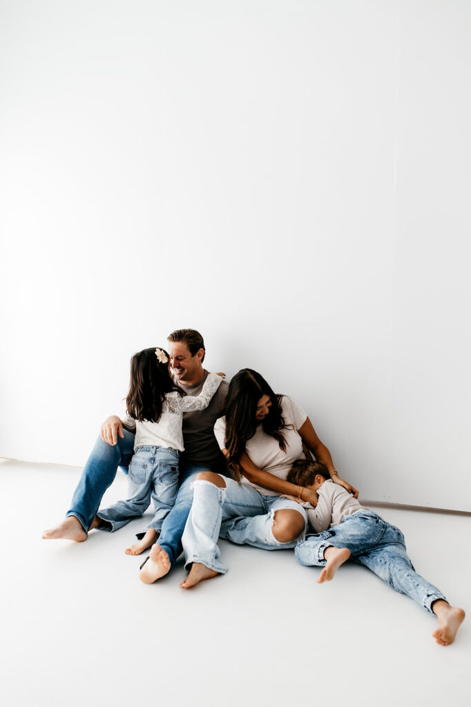 Studio family photographer Somerset WI