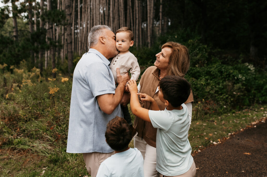 extended family fall photos