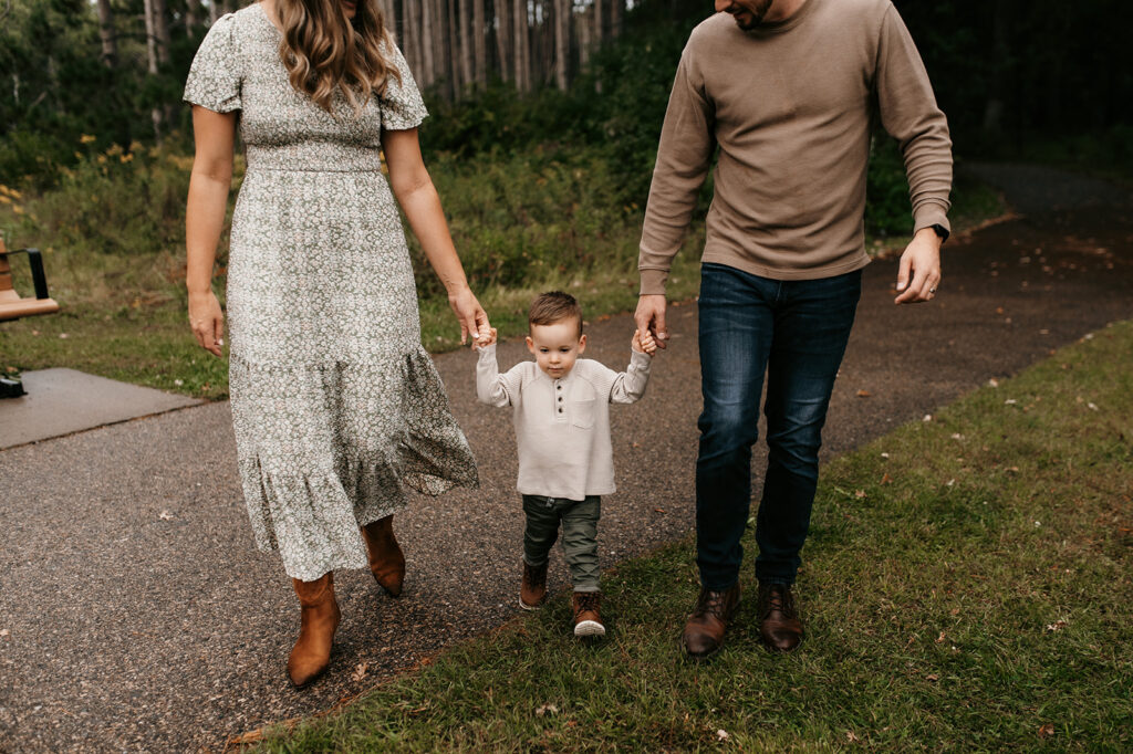 Somerset WI family fall mini session