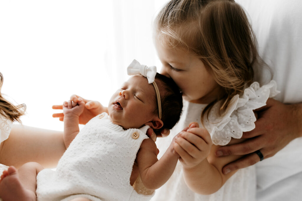 Family newborn sessions Somerset, WI