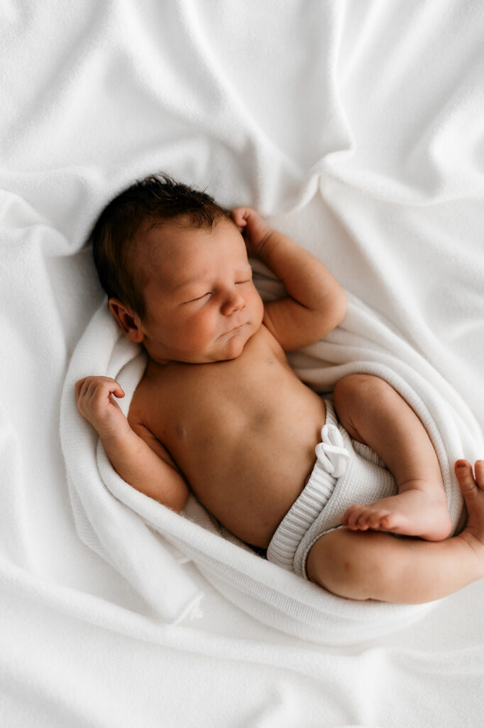 Studio newborn photographer Somerset WI