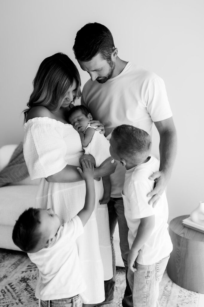 posed newborn photography Hudson WI