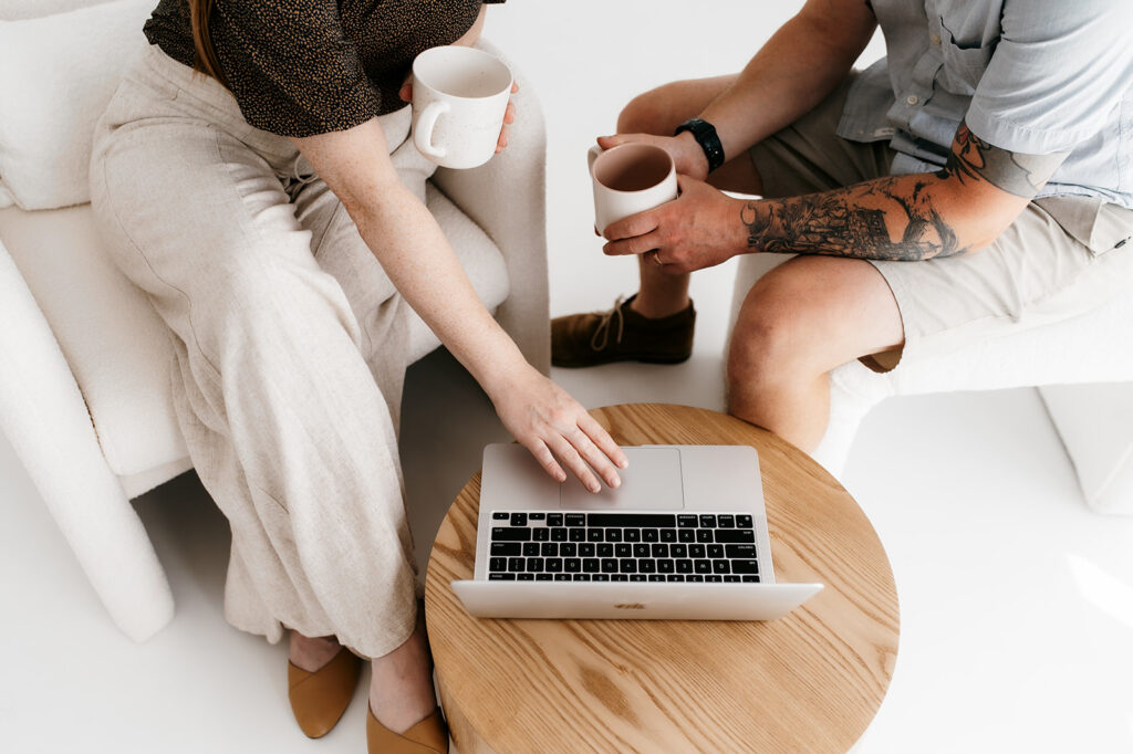 Personal brand photos used across website and social media